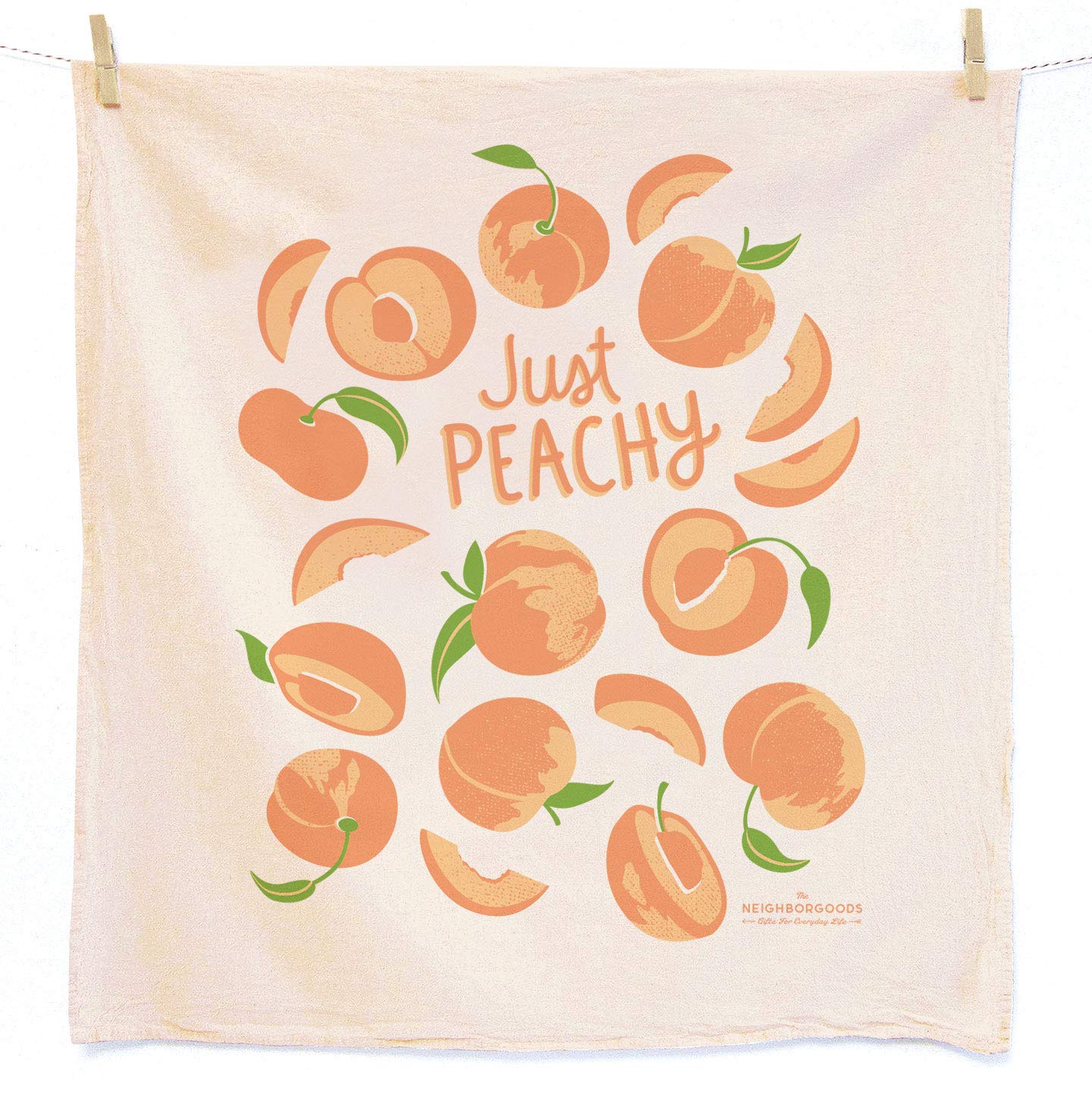 Premium Peach Kitchen Flour Sack Towels - Super Absorbent & Lint-Free Dish Towels for Cooking, Baking & Cleaning - Soft Cotton Dishcloths for Kitchen, Restaurant & Home Use
