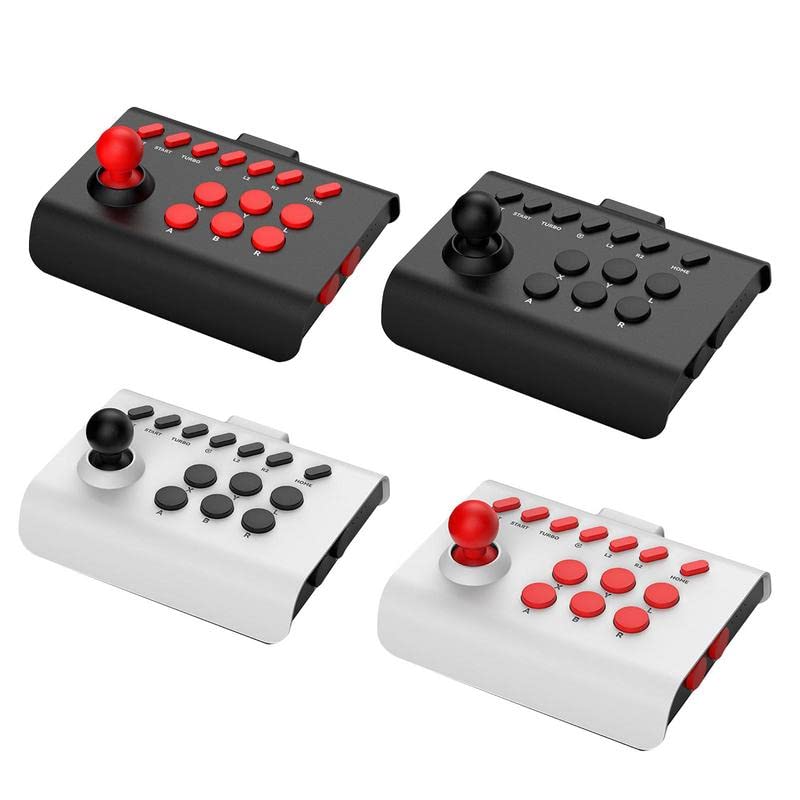 Szaerfa Arcade Fighting Stick Joystick Controller for Nintendo Switch, PS4, PS3, PC, Android & iOS - Professional Esports Gaming Controller for Street Fighter, Tekken, Mortal Kombat - Perfect for Competitive Play & Online Tournaments - Great Gift for Gamers - Use Cases: Home Gaming, eSports Training, Multiplayer Battles, Arcade Revival, Fighting Game Tournaments, Retro Gaming Parties