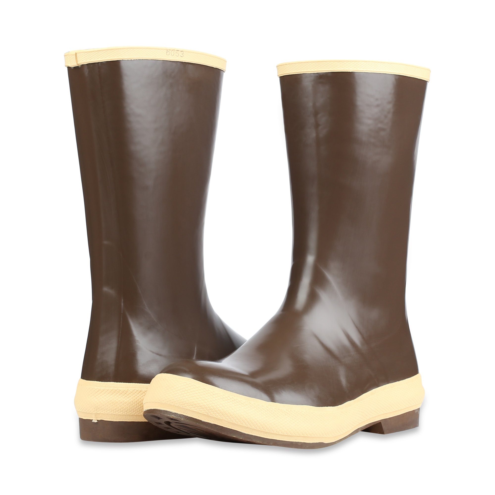 Servus 12-Inch Neoprene Soft Toe Men's Work Boots with Chevron Outsole - Copper & Tan (22115) - Size 10 - Durable Construction for Construction, Landscaping & Outdoor Work