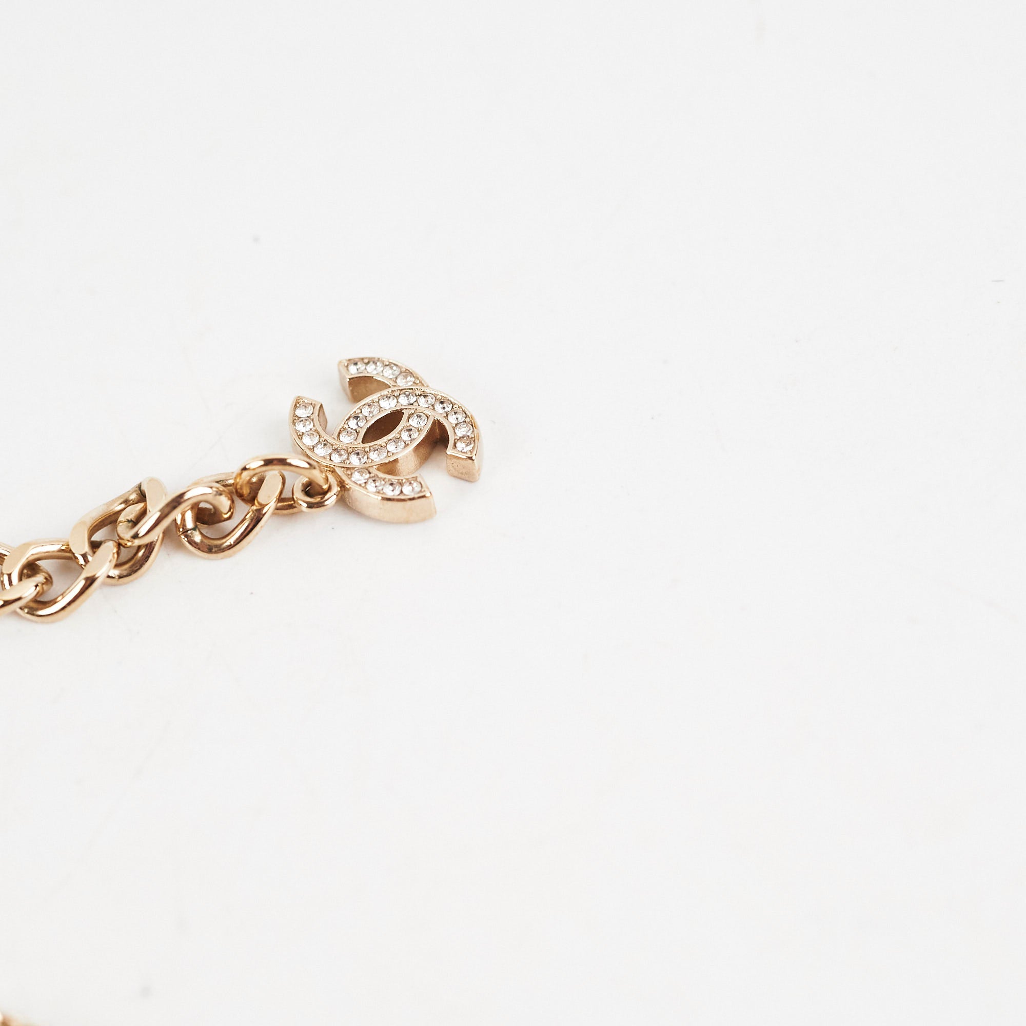 Chanel CC Diamond Necklace for Women - Luxury Gold Plated Pendant with Crystals - Elegant Gift for Birthday, Anniversary & Valentine's Day | Perfect for Parties, Weddings & Special Occasions