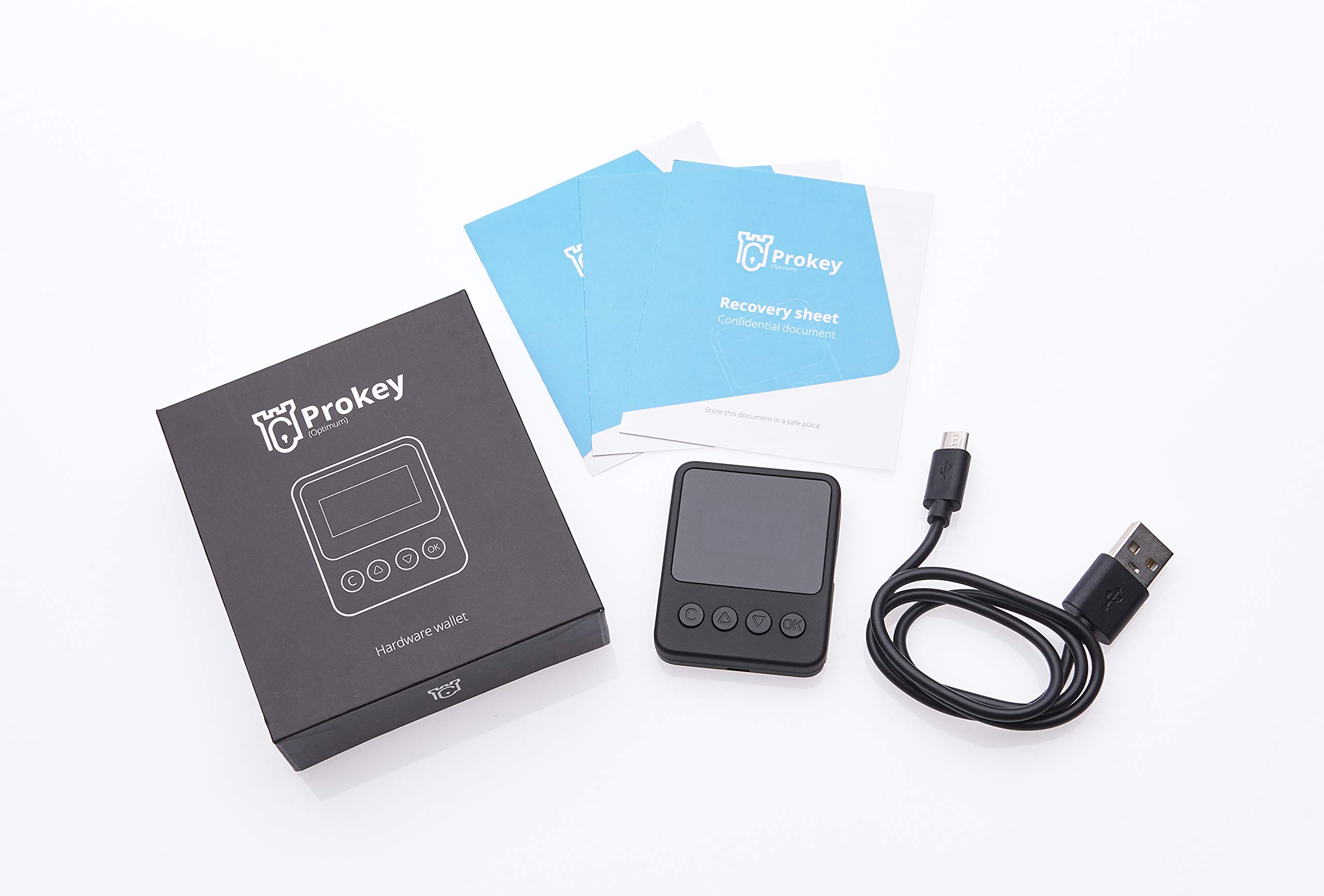 Secure Crypto Hardware Wallet for Bitcoin, Ethereum, Ripple & USDT | Open-Source Cold Storage Wallet | Protect Digital Assets for Trading & Long-term Investment