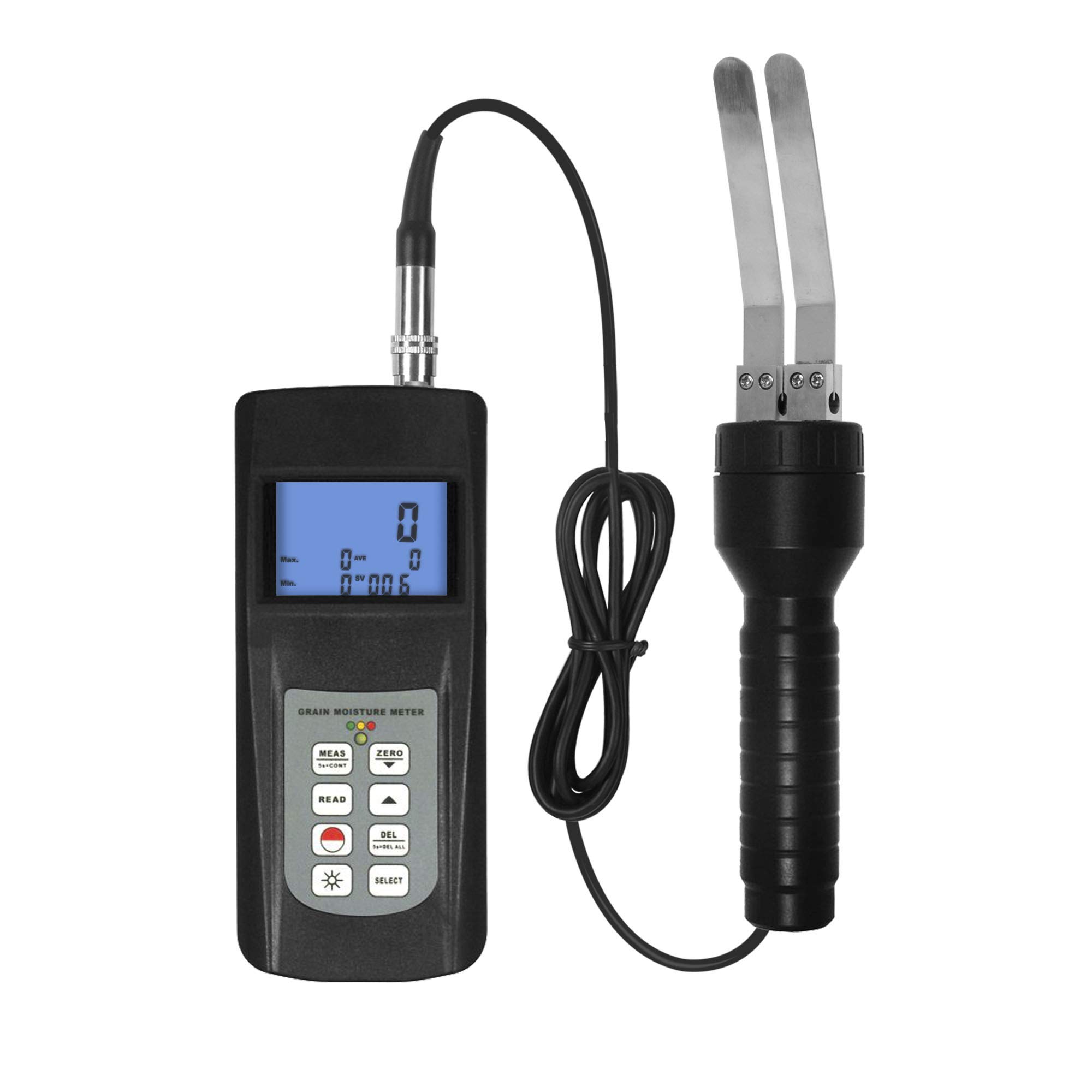 Digital Paper Moisture Meter Tester - 0-80% Humidity Range with 240 Data Storage Capacity | Ideal for Paper Mills, Printing Shops & Archives
