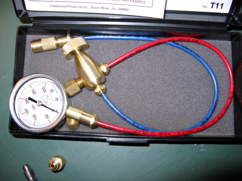 WESTWOOD T11 Fitz-All Oil Burner Pump Tester with Case - Professional Heating System Diagnostic Tool for HVAC Technicians & Home Maintenance