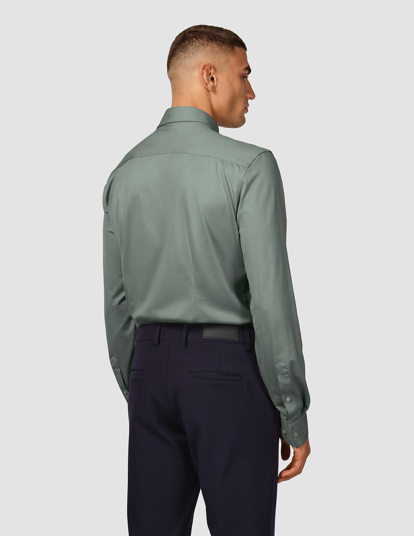 Classic Cotton Shirt for Men - Pistachio Green Regular Fit - Casual & Office Wear - Perfect for Business, Dates & Everyday Outfits