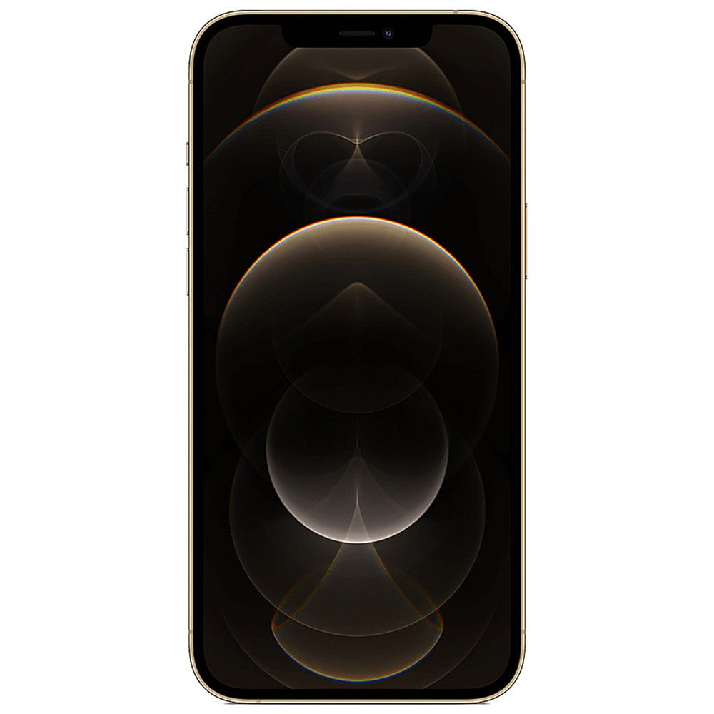 Apple iPhone 12 Pro 256GB (6.1-inch, Gold) - Unlocked Smartphone with 5G, iOS 16, Renewed Premium Condition - Perfect for Travel, Business & Daily Use