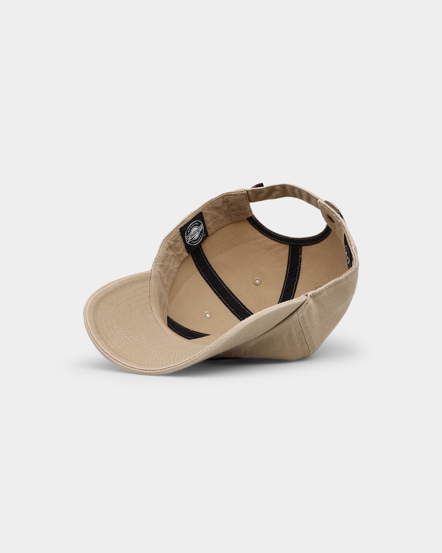 Georgia Bulldogs '47 Clean Up Strapback Adjustable Hat - Khaki Color for Men & Women - Perfect for Game Day, Tailgating & Casual Wear
