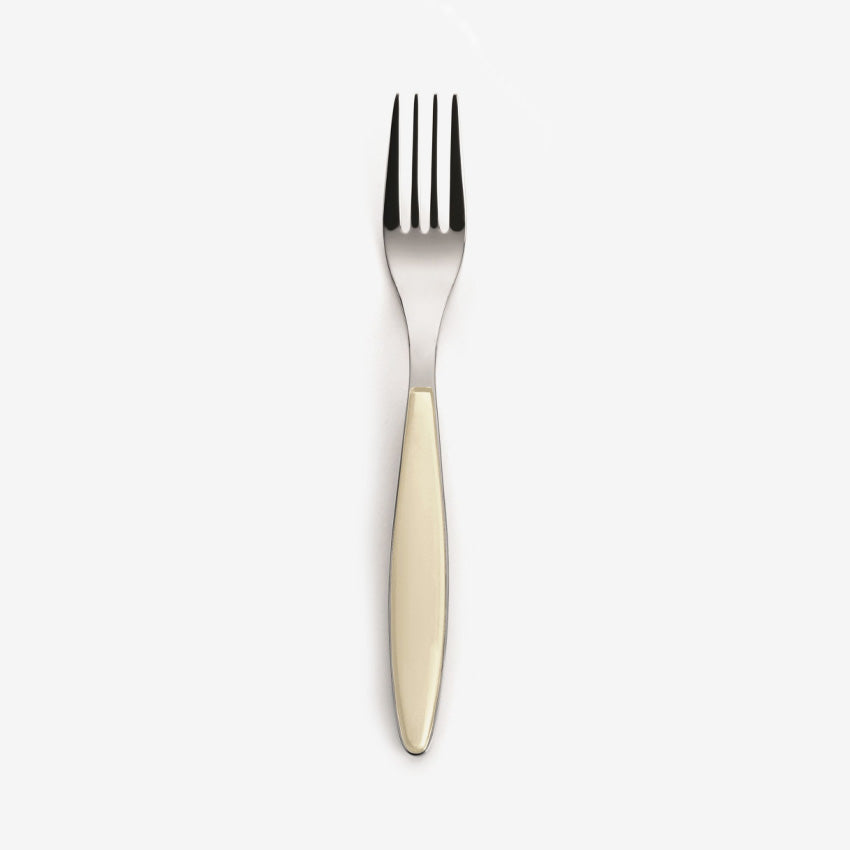 Guzzini Feeling Fork - Premium Stainless Steel Flatware Set for Fine Dining, Elegant Table Setting & Special Occasions - Perfect for Restaurants, Weddings & Dinner Parties