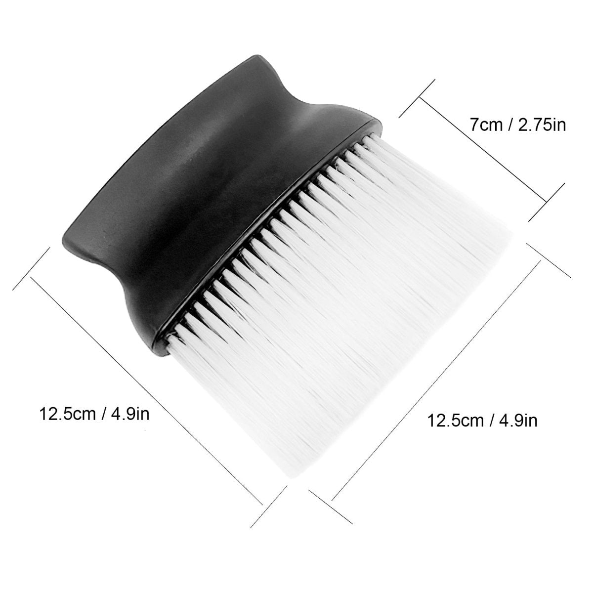 Professional Barber Brush Neck Duster - Soft Bristle Hair Removal Tool for Men's Grooming | Perfect for Salon, Home Haircuts & Beard Trimming