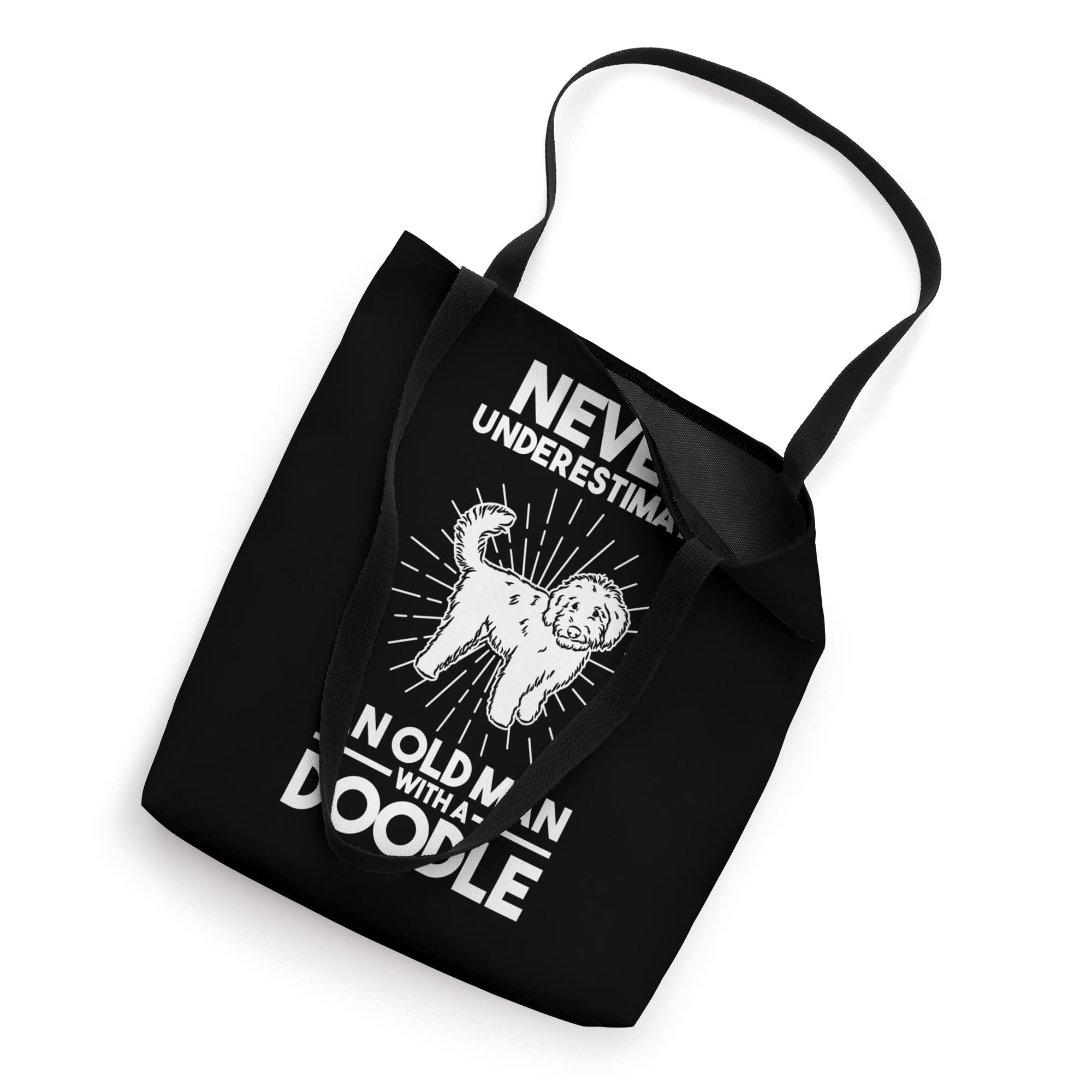 Labradoodle Tote Bag - Funny Dog Lover Gift for Men & Women - Durable Canvas Shopping Bag for Dog Walks, Beach Trips & Groceries