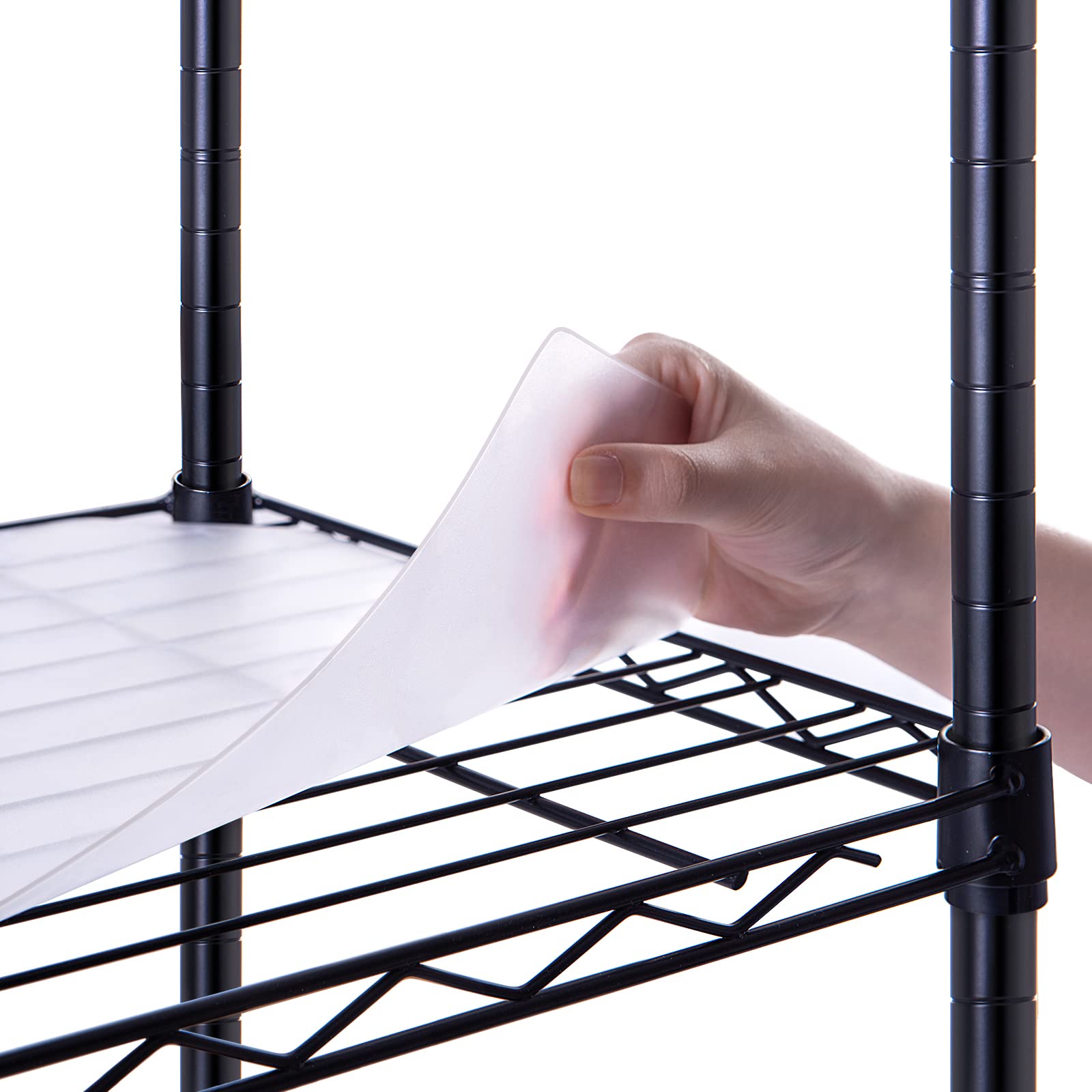 Non-Slip Poofzy Shelf Liners for Wire Shelving - 14