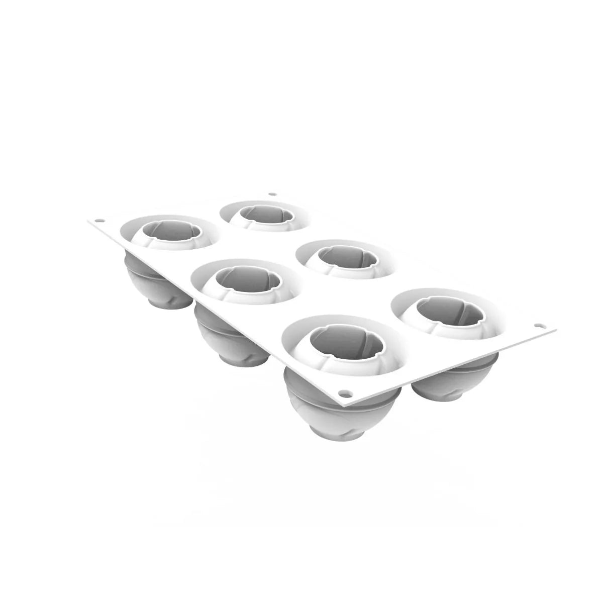 Silikomart Atome 120 Silicone Cake Mold - 6 Different Shapes for Baking, Desserts, and Pastry Making | Perfect for Home Bakers and Professional Chefs
