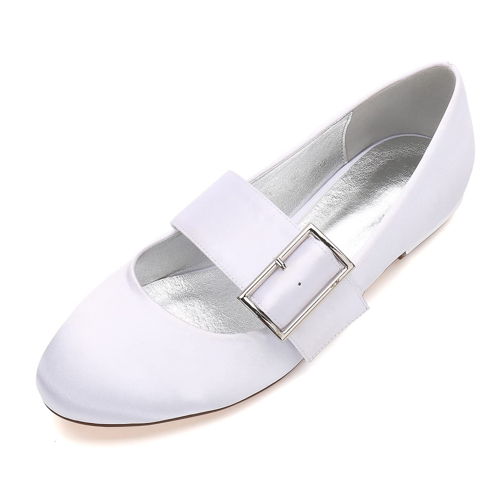 MTETM Women's Slip-On Loafers - Comfortable Closed Toe Ballet Flats with Wide Width Design - Perfect for Office, Travel & Casual Wear