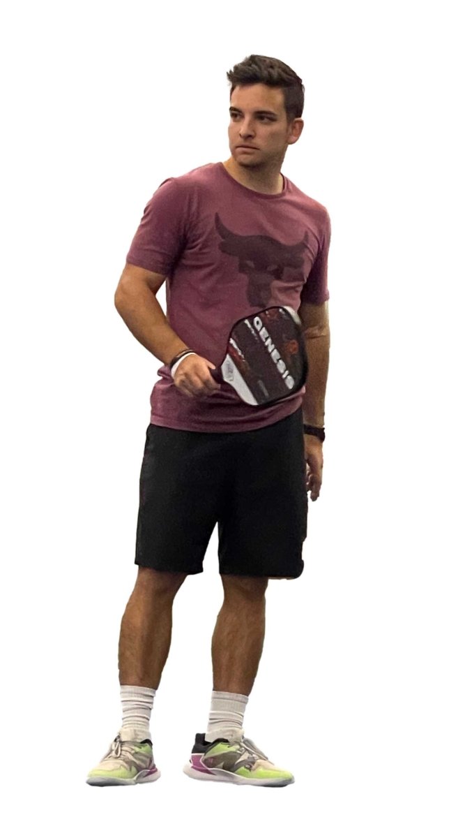 Austrani Genesis Power Pickleball Paddle - Carbon Fiber Face with Cushion Grip - USAPA Approved for Tournament Play - Perfect for Indoor/Outdoor Courts & Competitive Matches