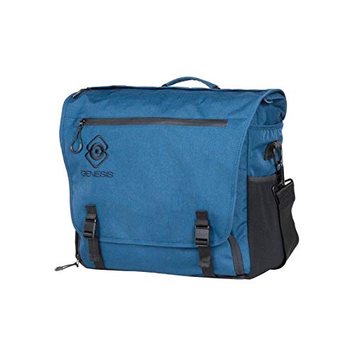 Genesis Ursa XL Shoulder Bag for Women & Men - Waterproof Travel Crossbody Bag, Lightweight Durable Casual Daypack (Blue) - Perfect for Hiking, Commuting & Daily Use