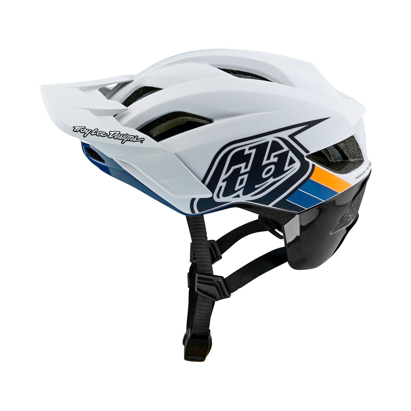 Flowline SE Helmet Badge - Light Gray & Charcoal - High Visibility Safety Badge for Motorcycle, Bike, and Construction Helmets - Perfect for Night Riding and Work Zones