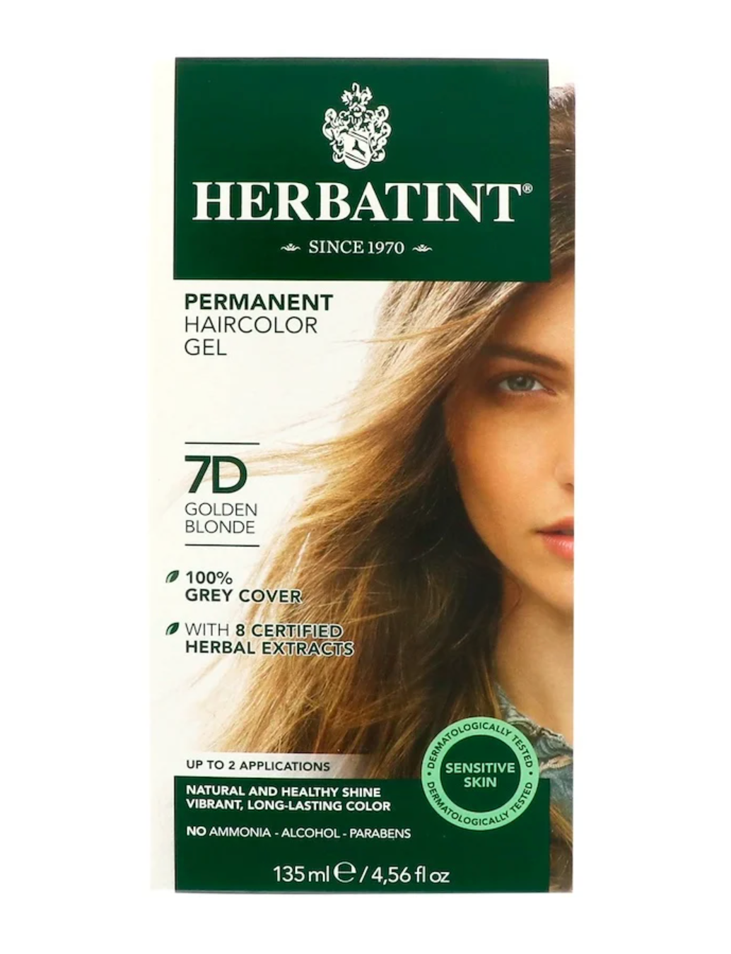 7D Golden Blonde Hair Color Gel - Long Lasting Temporary Hair Dye for Women & Men - Natural Looking Highlights & Streaks - Perfect for Parties, Cosplay & Daily Styling