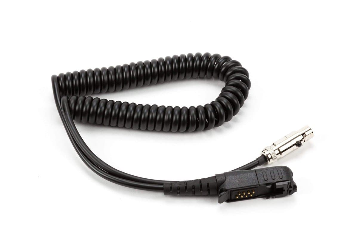 Motorola XPR 3000 Series Headset Cable | RDH XPR3 Replacement Part for Two-Way Radios | Durable Audio Accessory for Communication Devices | Perfect for Security, Construction & Outdoor Activities