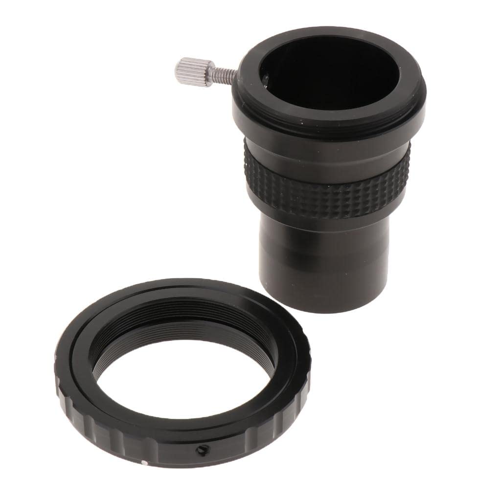 IVELECT 1.25-Inch Eyepiece Extension Tube with Nikon Camera Adapter Ring - Telescope to DSLR Connection for Astrophotography & Stargazing