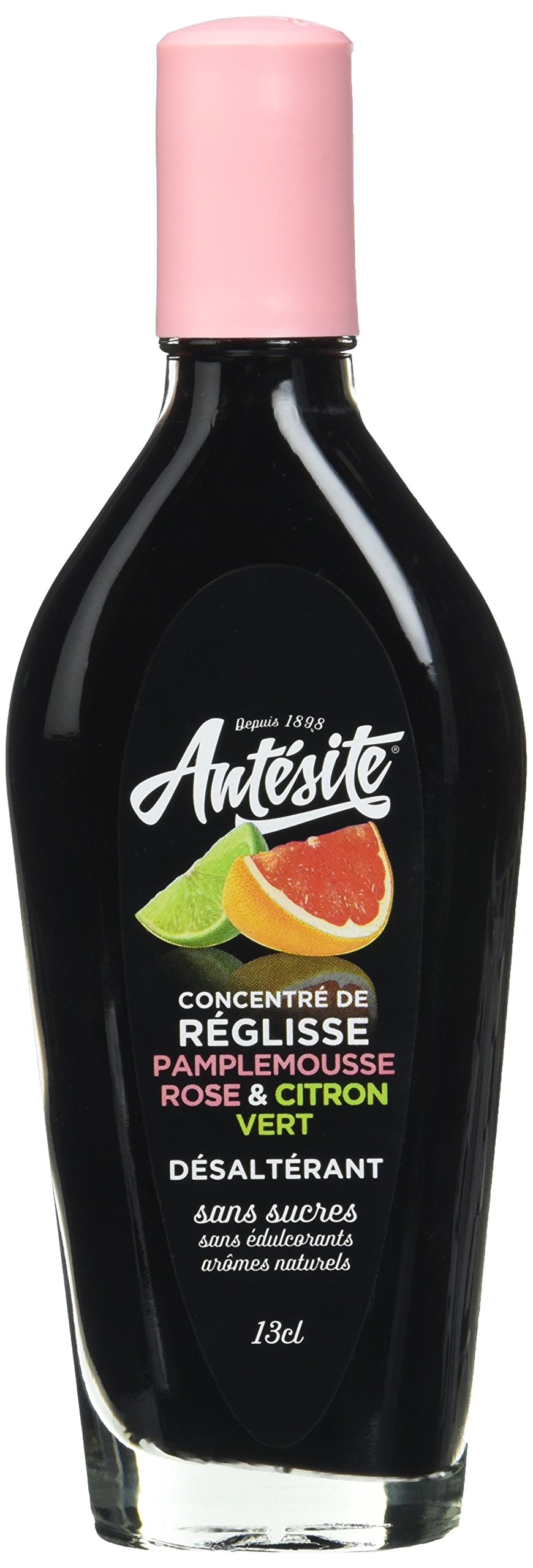 ANTESITE Licorice Grapefruit Rose Lime Concentrate Syrup 130ml - Perfect for Cocktails, Mocktails & Flavoring Beverages