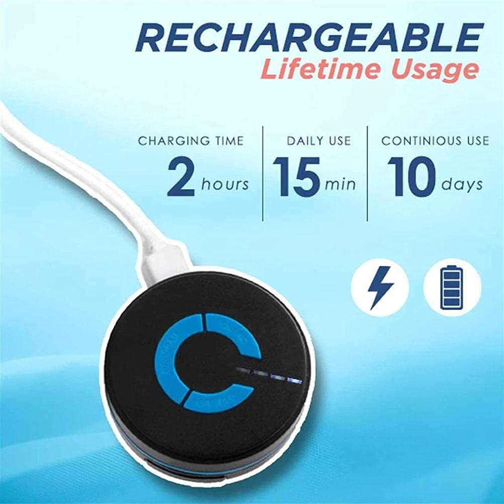 Electric Leg Massager & EMS Arm Shaper - Portable Rechargeable TENS Machine for Neck, Shoulder, Leg & Elbow Pain Relief - Muscle Stimulator for Home, Office & Travel Use