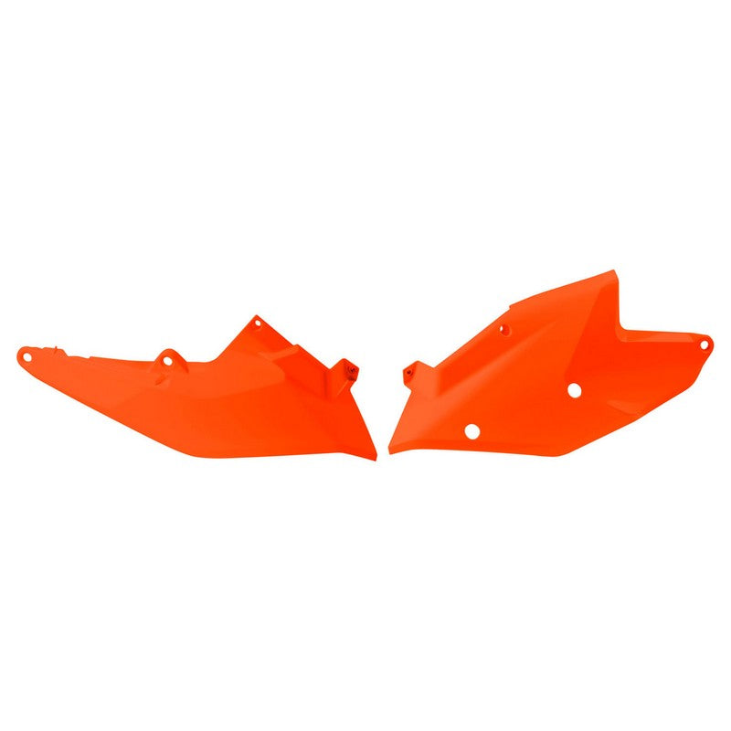 Rtech KTM Side Panels for 125SX 150SX 250SXF 350SXF 450SXF 250SX 250EXC 250XCF 350XCF (2016-2018 Models) - Durable Replacement Motorcycle Parts for Off-Road Racing & Trail Riding