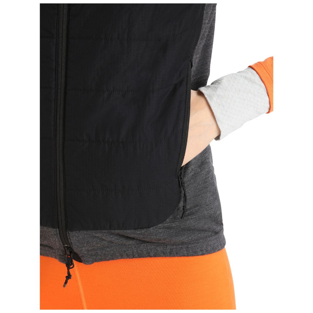 Women's MerinoLoft Ski Gilet - Lightweight Insulated Mid Layer for Cold Weather - Perfect for Skiing, Snowboarding & Winter Outdoor Activities