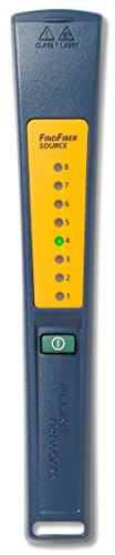 Fluke Networks FindFiber Remote ID Source - Fiber Optic Tester Accessory for Network Installation & Maintenance | Perfect for Telecom Engineers & Data Center Technicians