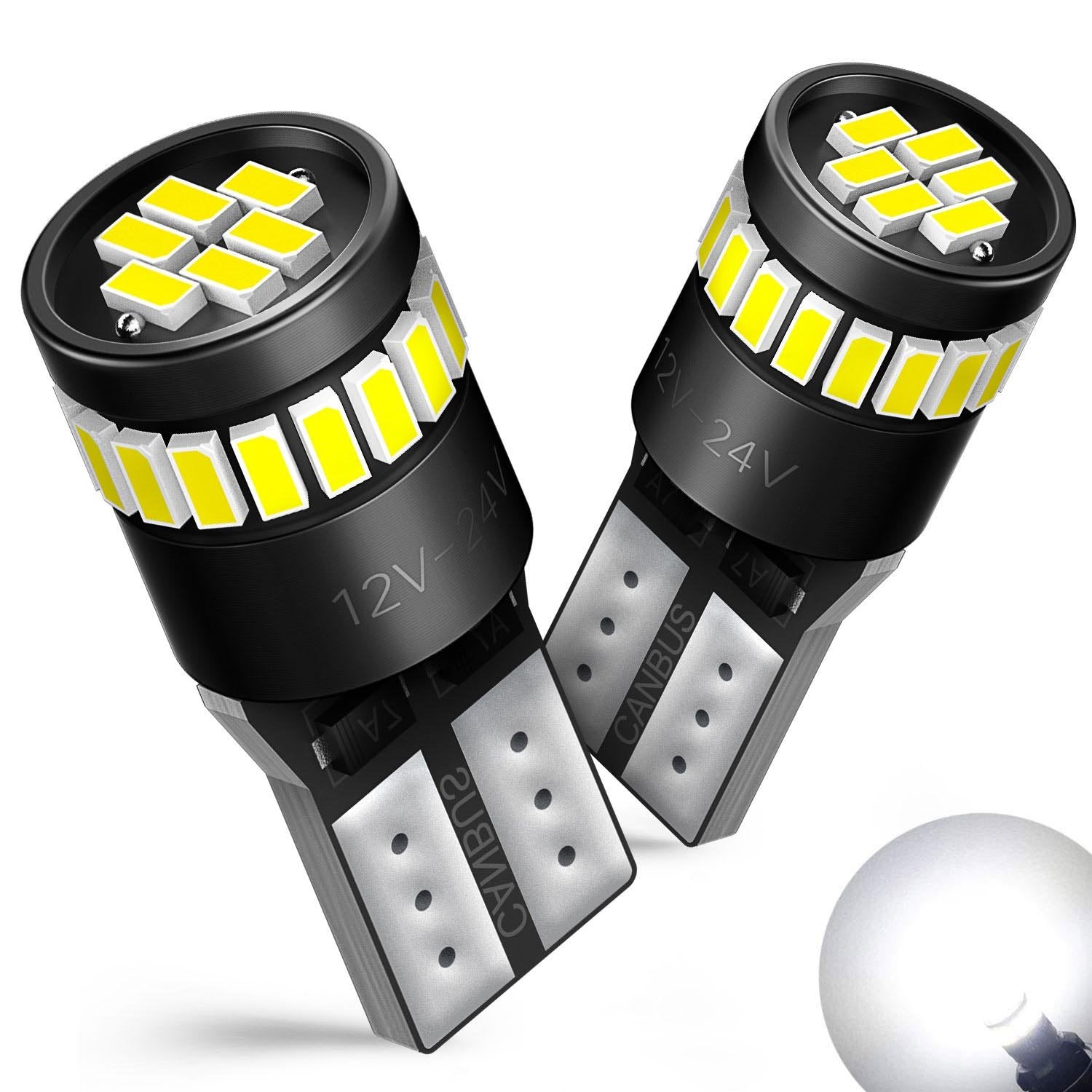 2009-2014 Nissan GT-R LED Headlight Bulbs - High Performance H11 6000K White Light for Night Driving & Fog Lights Upgrade