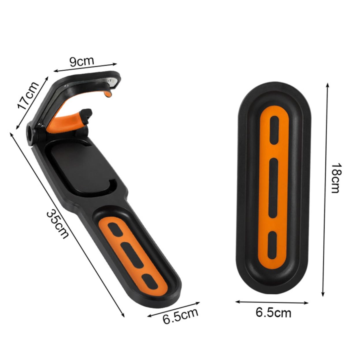 Happyyami 2-Pack Wall Mounted Bike Hooks - Heavy Duty Clothes Hanger Storage for Jackets, Hats & Bags - Perfect for Garage, Bedroom & Entryway Organization