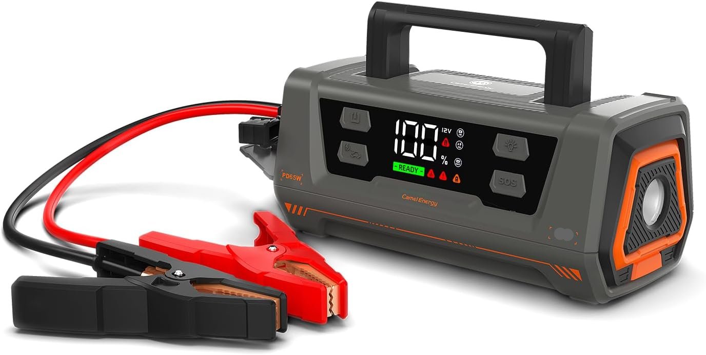 UT3000 12V 3000A Lithium Ion Jump Starter Pack - Portable Car Battery Booster for Dead Battery Emergency, Roadside Assistance & Outdoor Adventures