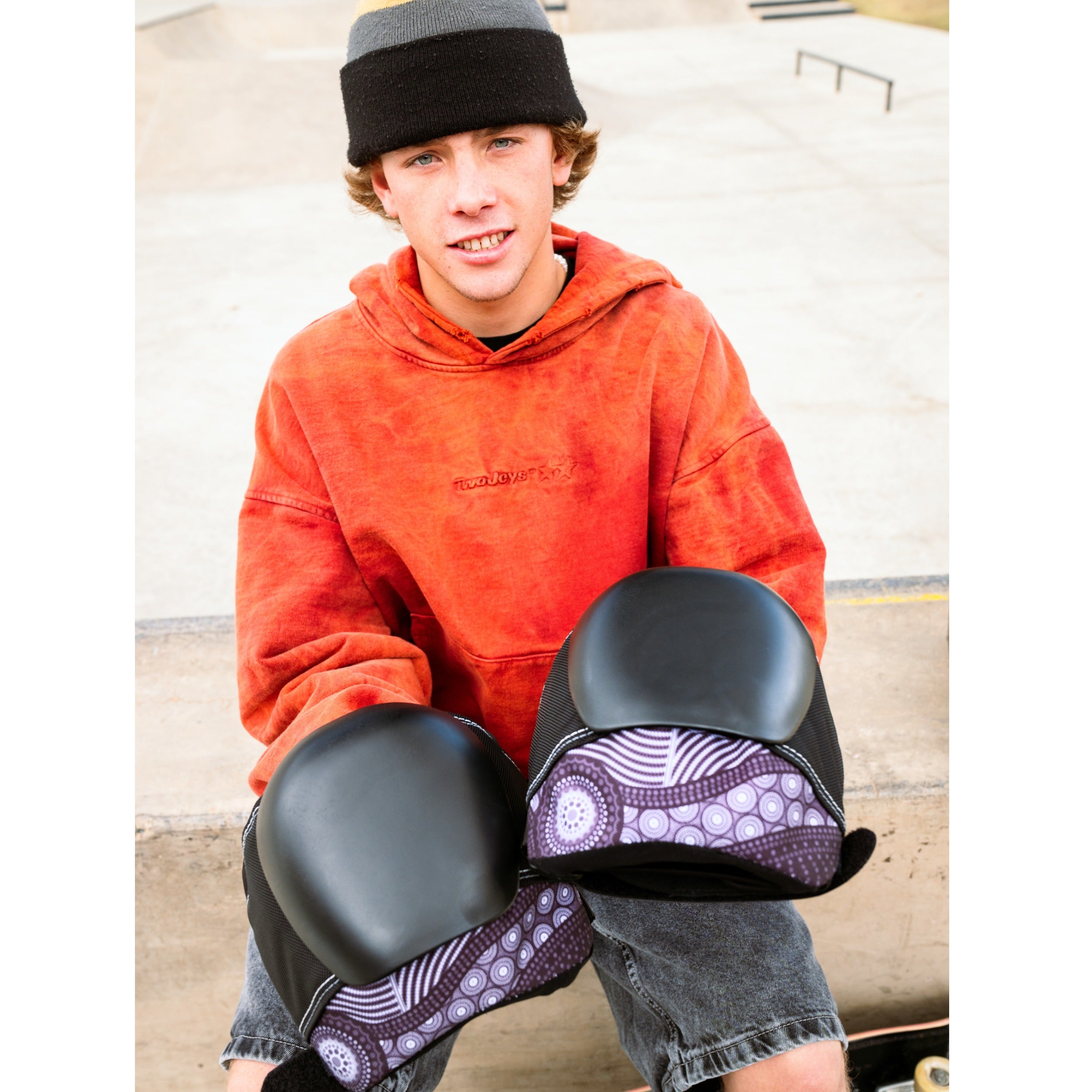 Pro Knee Pad for Skating - High Performance Knee Protection for Skateboarders Like Keegan Palmer - Perfect for Street Skating, Vert Ramps & Extreme Sports