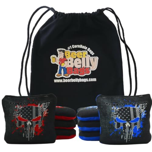Red/Blue Skulls Splash