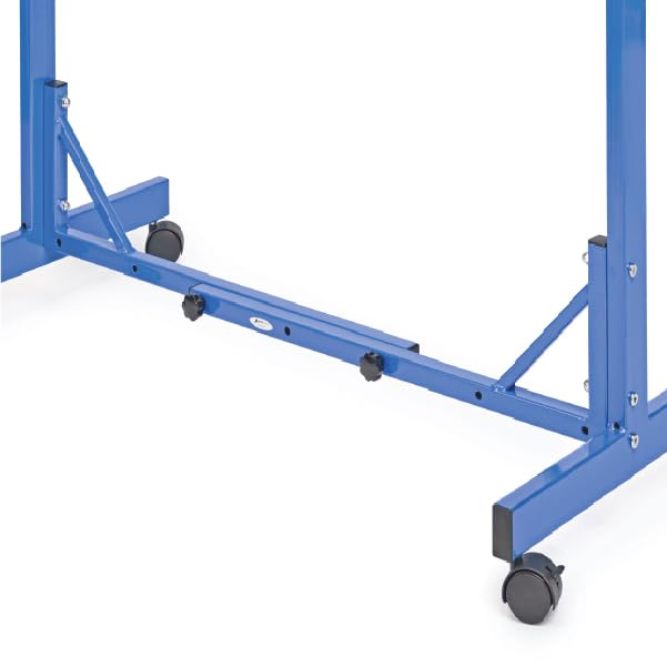 Adjustable Mobile Blueprint Storage Rack with Wheels - Vertical Architect Drawing Holder for Construction Plans, Blueprints & Posters | Perfect for Office, Jobsite & Design Studio Organization