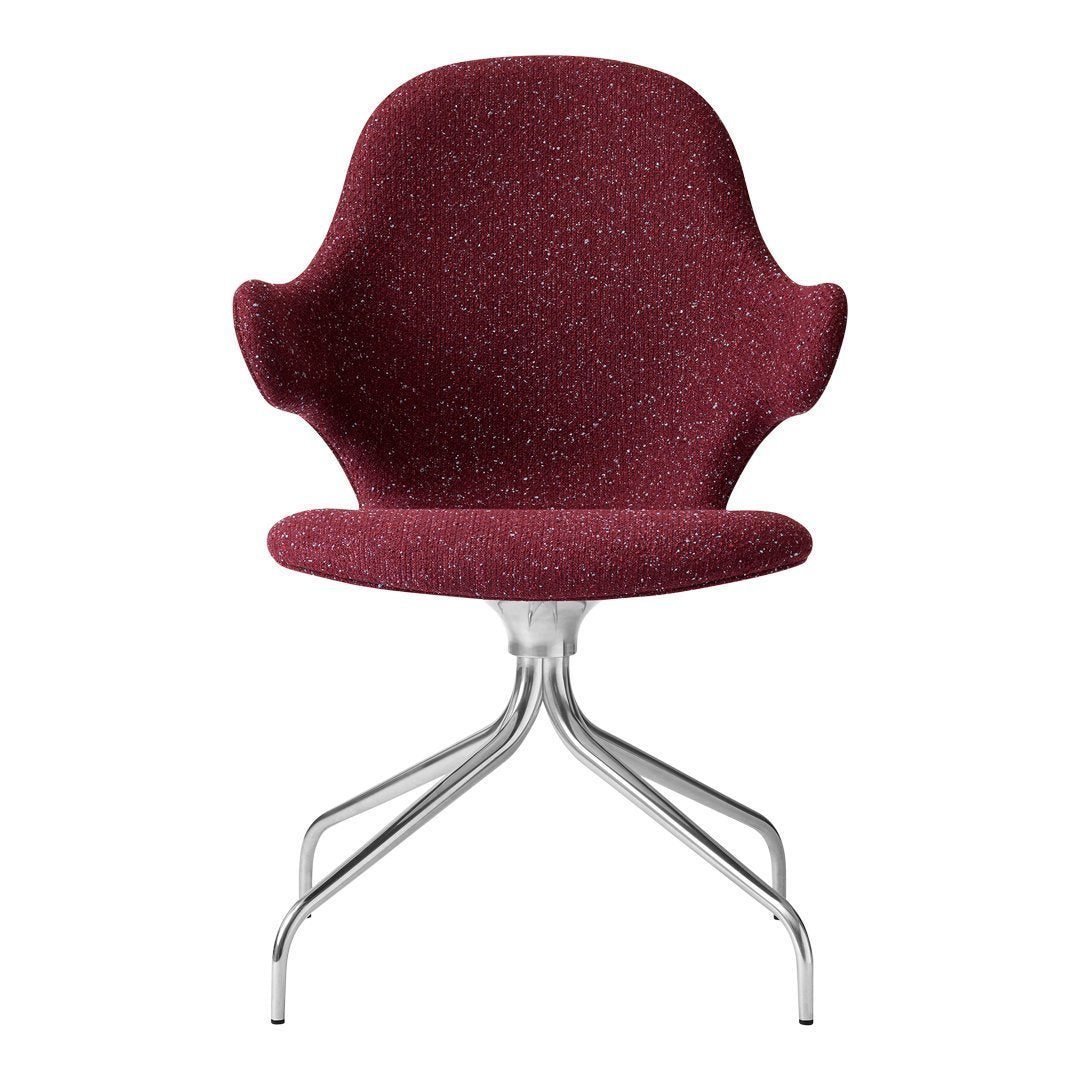 Hayon Catch Chair JH2 with Swivel Base by &Tradition - Modern Scandinavian Design for Living Room, Office, or Lounge Areas
