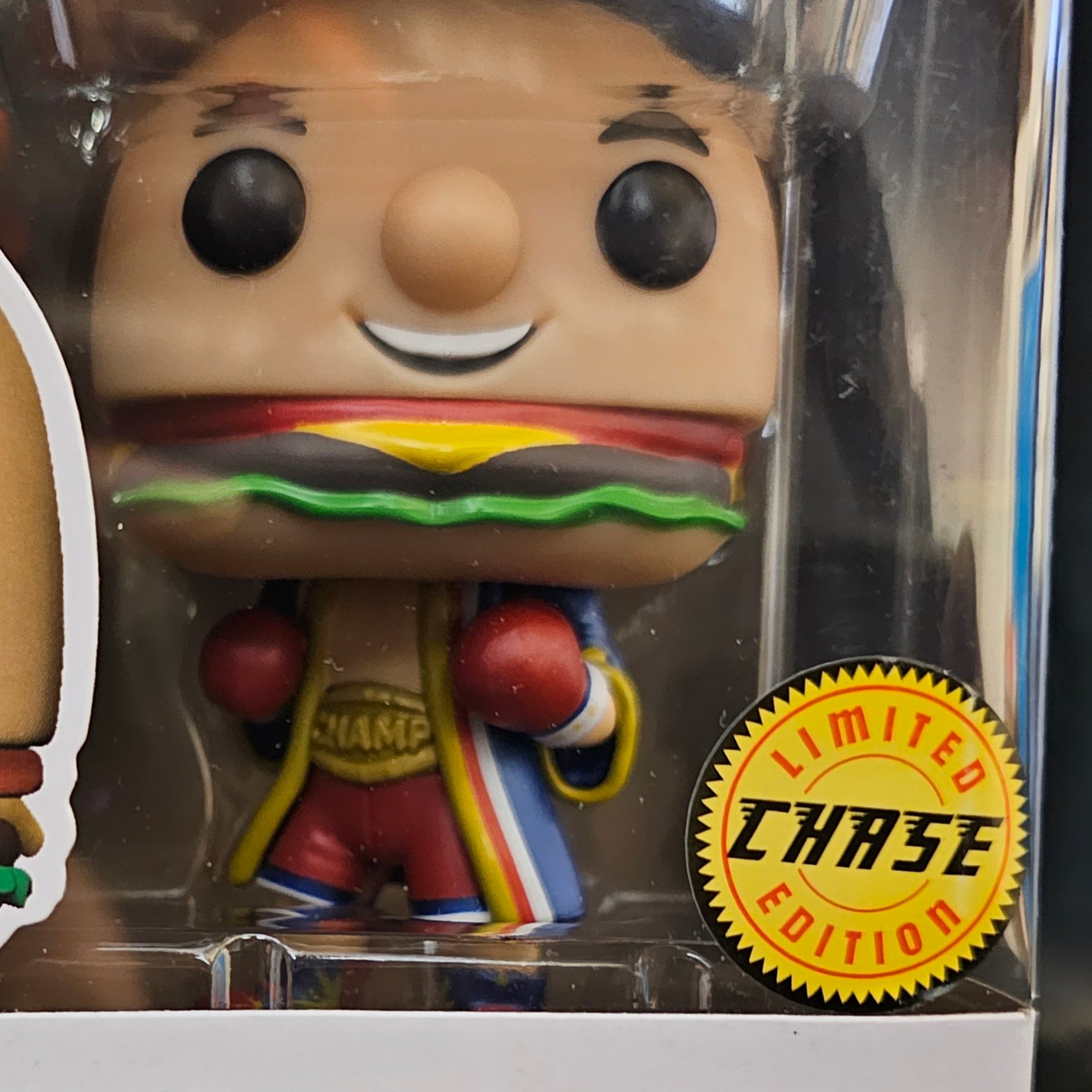 Ad Icons Pop! Vinyl Figure Metallic Champ Chase Jollibee #154 - Limited Edition Collectible for Fast Food Fans & Pop Culture Enthusiasts