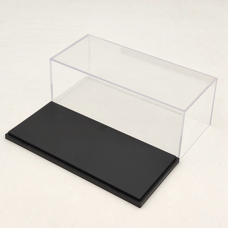 1:43 & 1:64 Scale Model Car Acrylic Display Case - Transparent Dustproof Cover with Full Window (16cm) - Perfect for Collectible Car Models Showcase & Protection