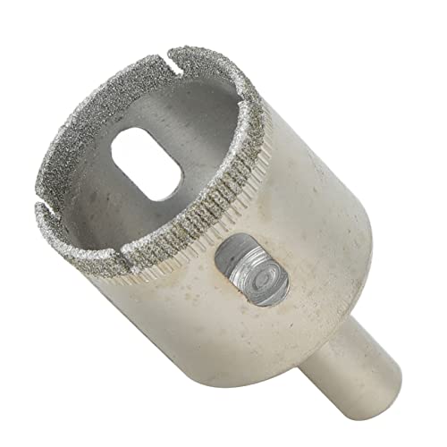 2 Pcs 32mm Diamond Hole Saw Drill Bit - Round Diamond Coated Core Drill Bit with High Torsion Shank for Glass, Marble, Ceramic Tiles - Perfect for DIY Projects, Bathroom Renovations & Craft Making