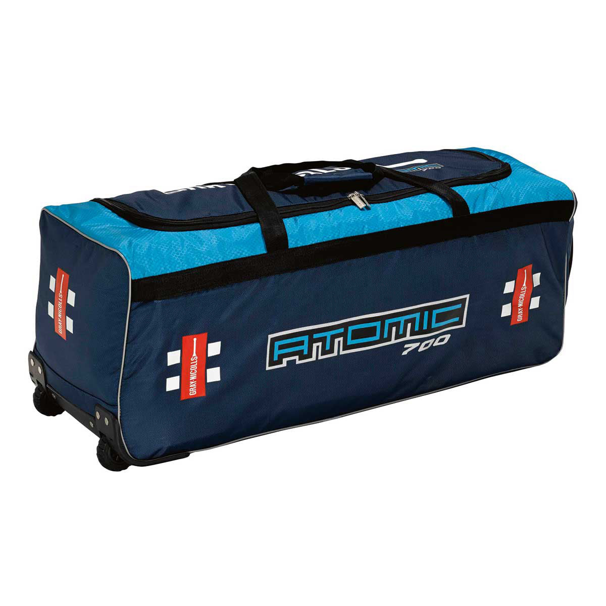 GN Atomic 700 Wheelie Cricket Kit Bag - Large Rolling Cricket Equipment Bag with Wheels for Easy Transport | Perfect for Cricket Matches, Practice & Travel