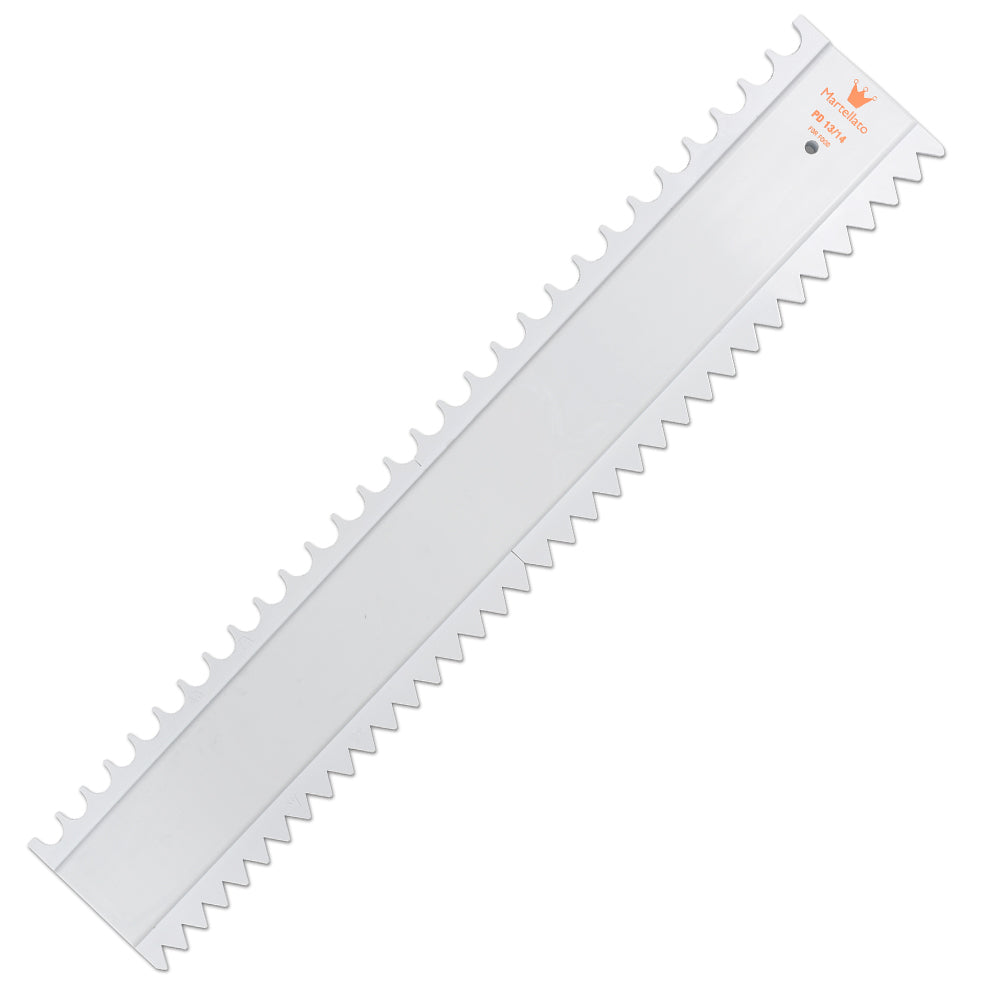 Professional Cake Decorating Comb - Stainless Steel Icing Smoother & Pattern Maker for Baking, Cake Design, and Pastry Decorating - Perfect for Home Bakers & Professional Chefs