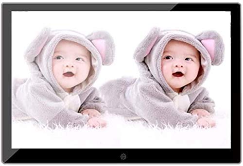BINGQIAN 19 Inch Digital Picture Frame - Ultra Thin HD Display, Wall Mountable Digital Photo Frame for Home & Office, Perfect for Advertising, Showcase Player & Electronic Photo Album - Ideal for Living Rooms, Bedrooms & Retail Stores