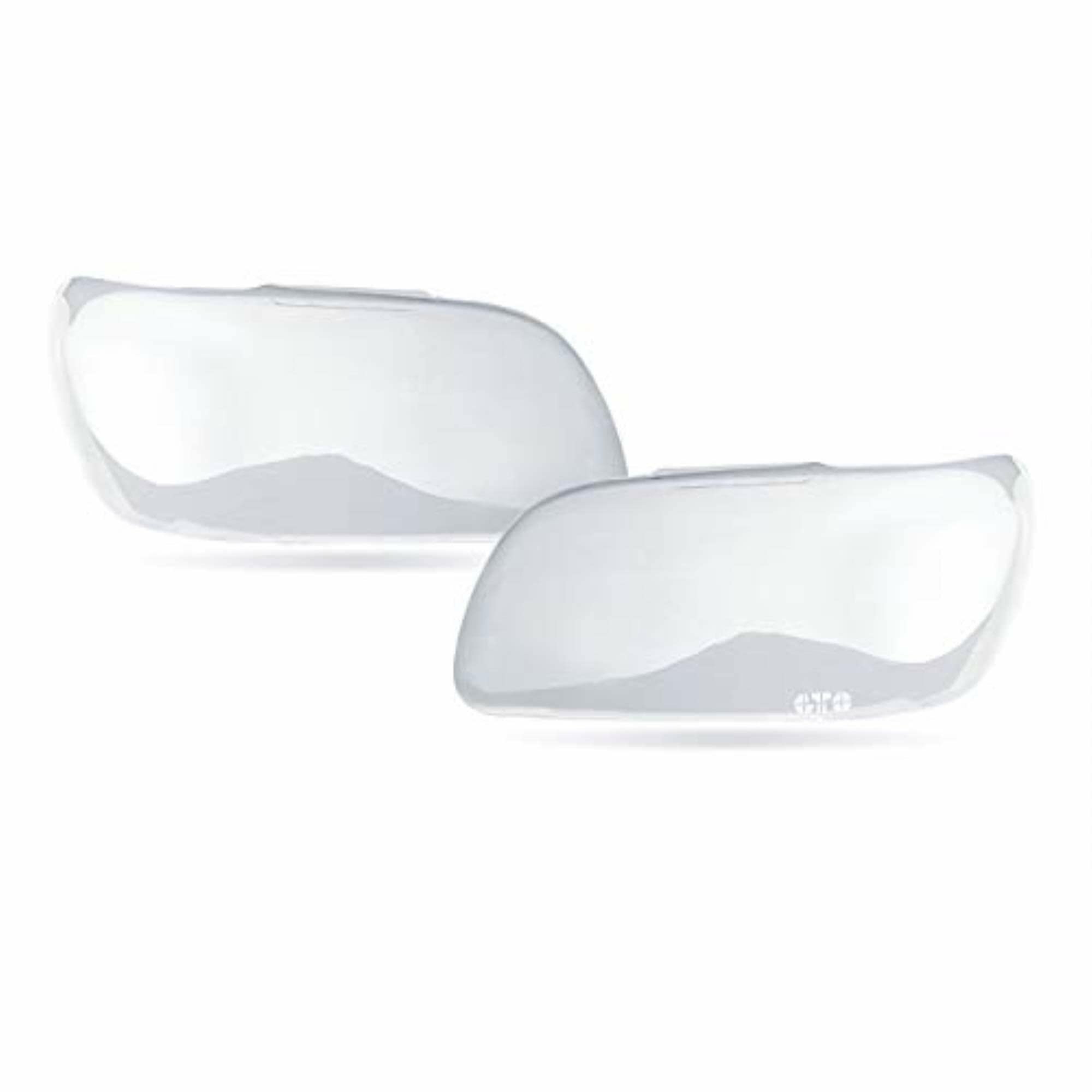 GT Styling GT0994C Clear Headlight Covers - 2 Piece Set for Car Protection & Style Enhancement | Perfect for Night Driving, Off-Road Adventures & Vehicle Customization