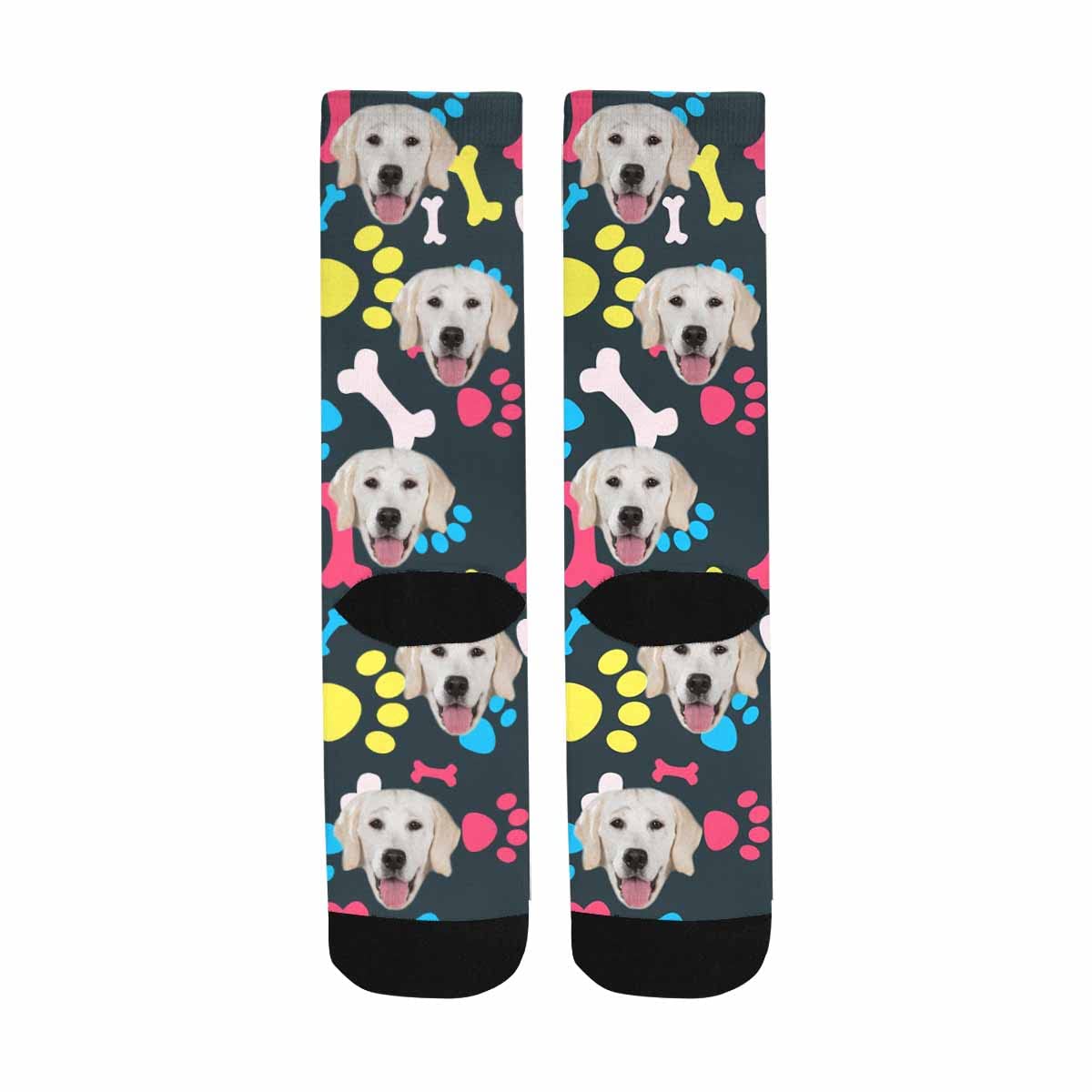 Custom Photo Socks with Pet Face - Personalized Funny Gifts for Men & Women | Unique Customized Socks for Birthdays, Anniversaries & Holidays
