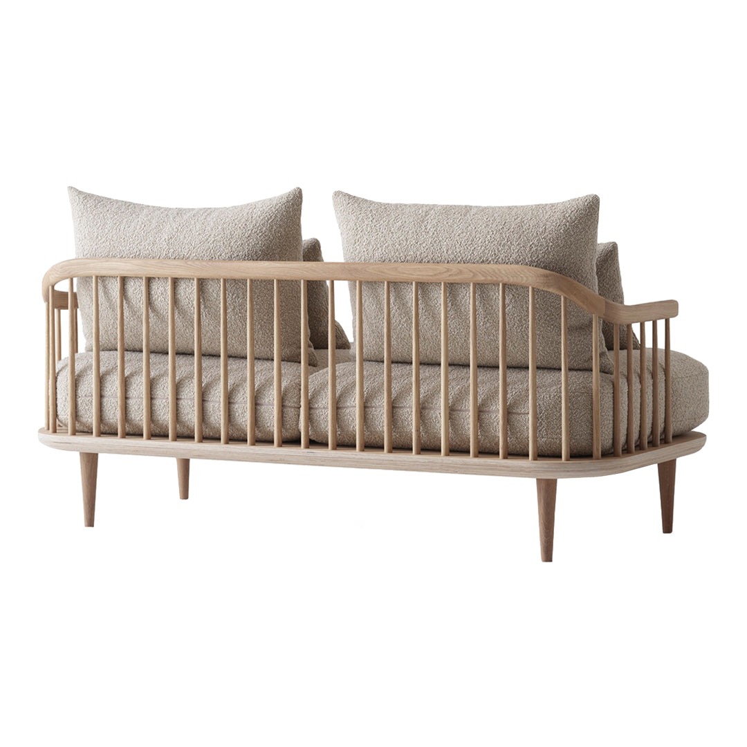 FLY SC2 2-Seater Sofa - Modern Loveseat for Small Spaces | Perfect for Living Room, Apartment & Office Waiting Area