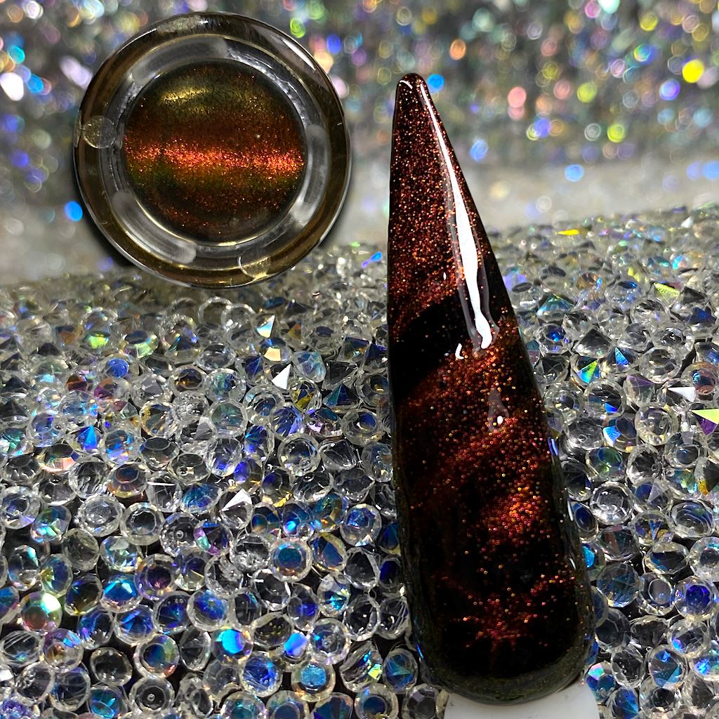Cat Eye Magnetic Gel Nail Polish - Long Lasting UV LED Soak Off Nail Lacquer for Salon Quality Manicures at Home | Perfect for Parties, Weddings & Special Occasions