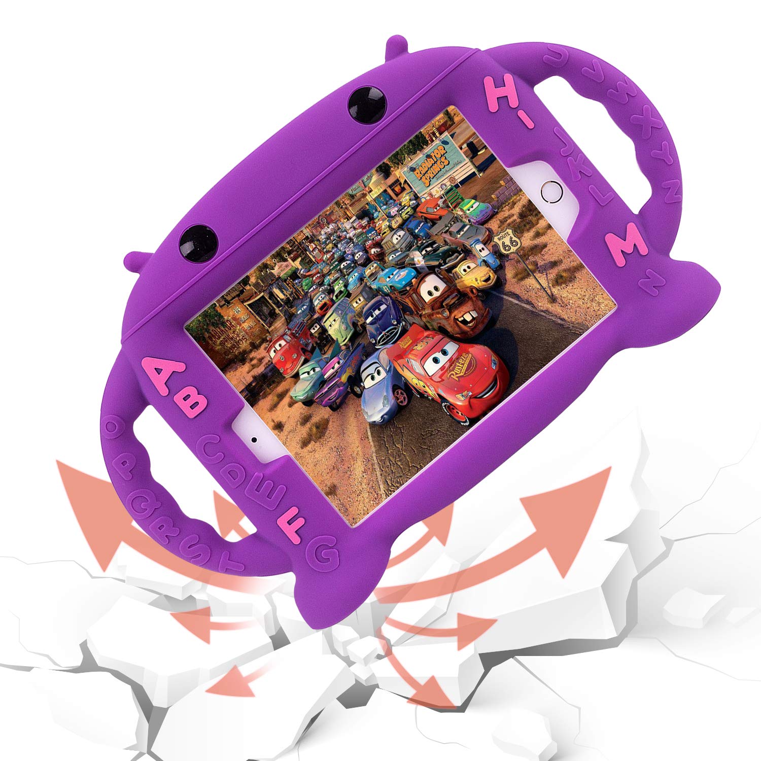 Shockproof Silicone iPad Mini Case for Kids - Compatible with iPad Mini 5/4/3/2/1 & New iPad Mini 5th Gen 7.9