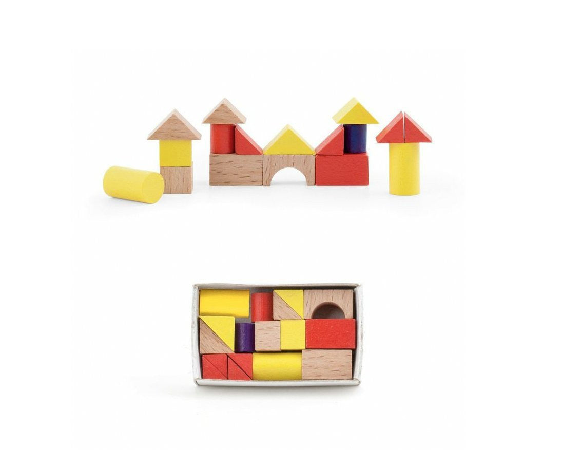Kikkerland Puzzle Matchbox House - Miniature Wooden Puzzle Toy for Adults & Kids - Perfect for Travel, Gifts & Brain Teaser Games