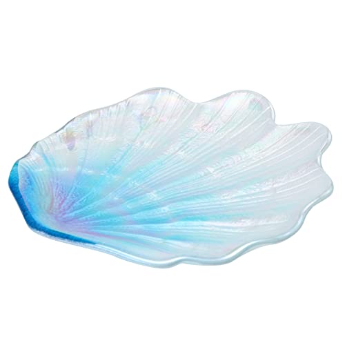 FOMIYES Shaped Nail Art Color Mixing Dish - Delicate Glass Nail Palette for Professional Nail Artists | Perfect for Acrylic, Gel & Dip Powder Nail Designs