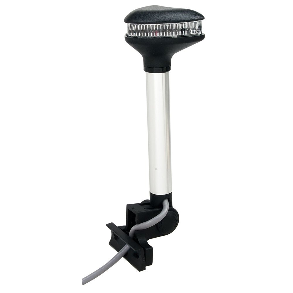 Perko Stealth Series Folding LED All-Round Light - Waterproof Marine Navigation Light for Boats, Yachts & Docks | 360° Visibility, Durable Mounting Bracket | Ideal for Night Cruising, Fishing & Dock Safety