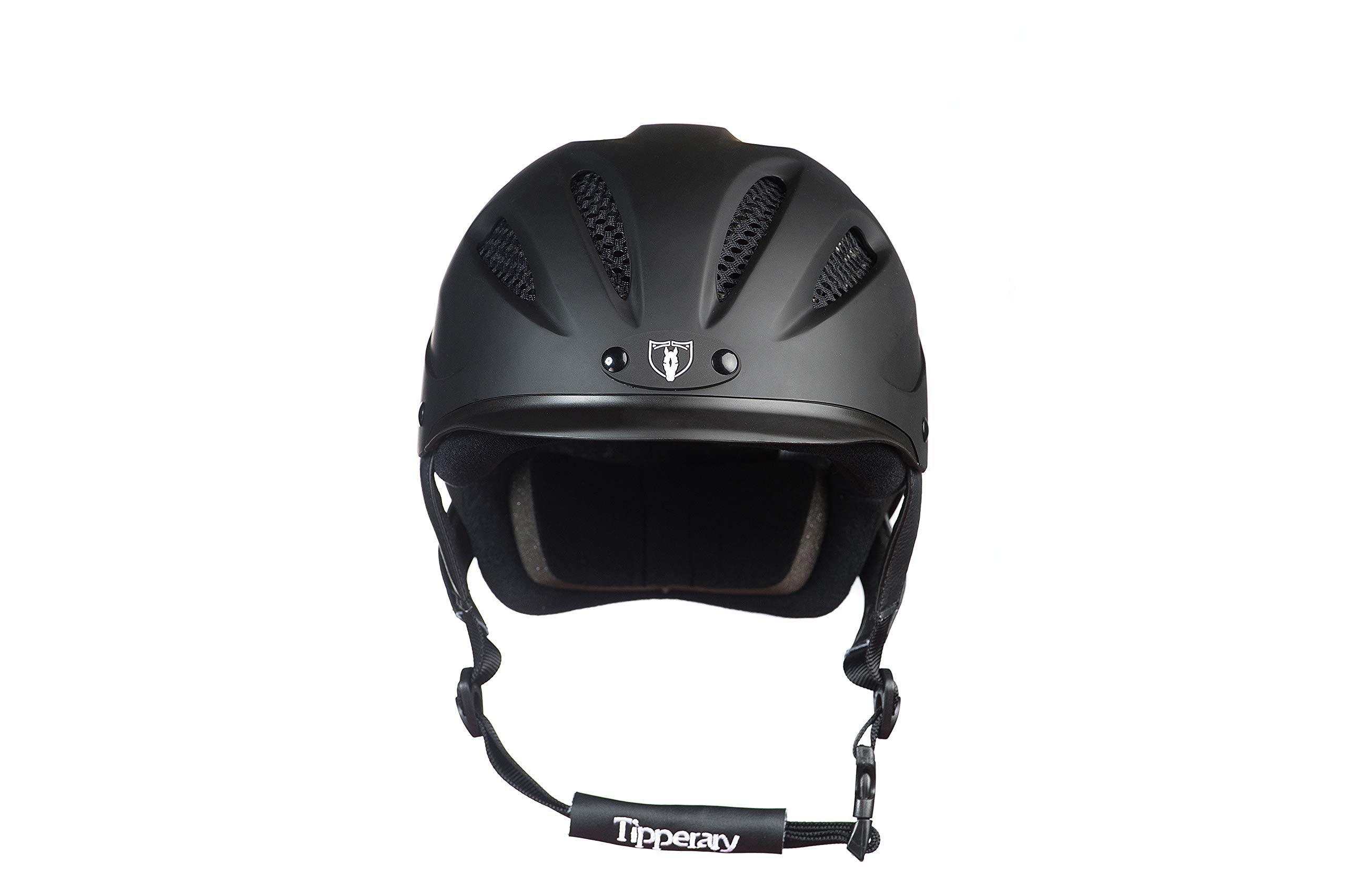 Tipperary Equestrian Sportage Horse Riding Helmet - Lightweight Cooling Safety Helmet with Superior Ventilation for Women & Men - Perfect for Show Jumping, Dressage and Trail Riding