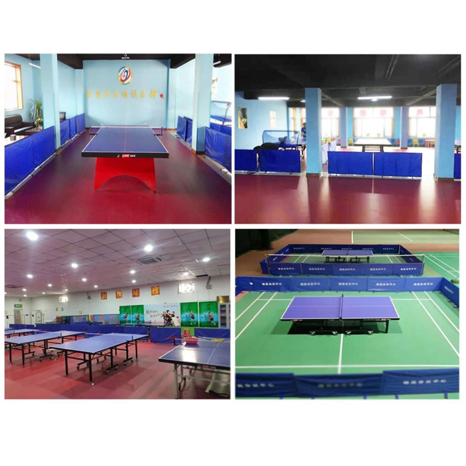 Premium Table Tennis Training Fence - Foldable 140x75CM Court Barrier (2-Pack, Black) | Portable Ping Pong Practice Net for Indoor/Outdoor Use | Stadium & Home Training Partition Screen